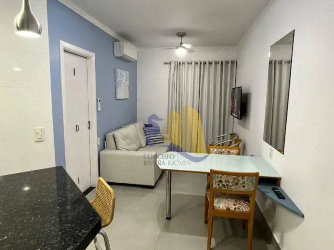 Flat com 1 dormitório para alugar, 38 m² por R$ 1.200,00/dia - Riviera Módulo 6 - Bertioga