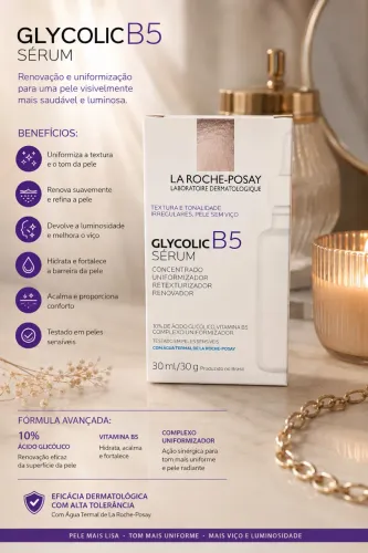 La Roche Posay Serum Uniformizador Glycolic B5 30 ml