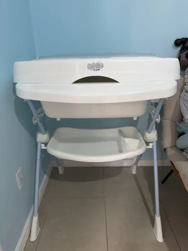 Banheira com trocador 