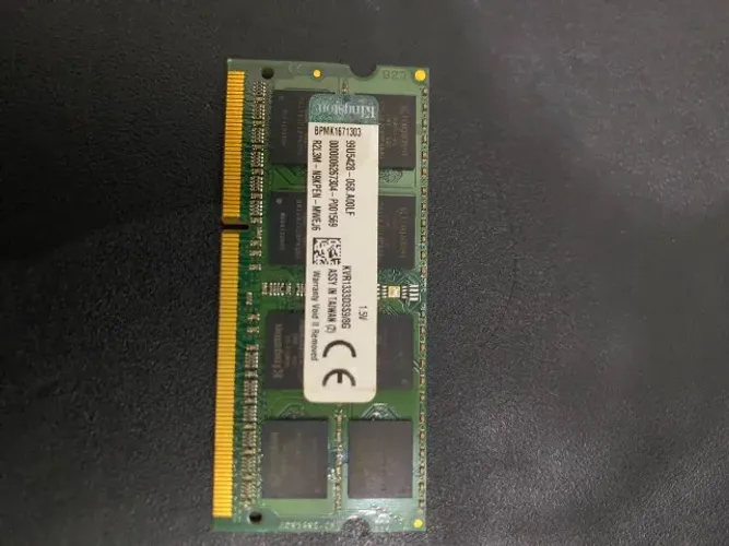 Memoria RAM 8GB DDR3 Notebook
