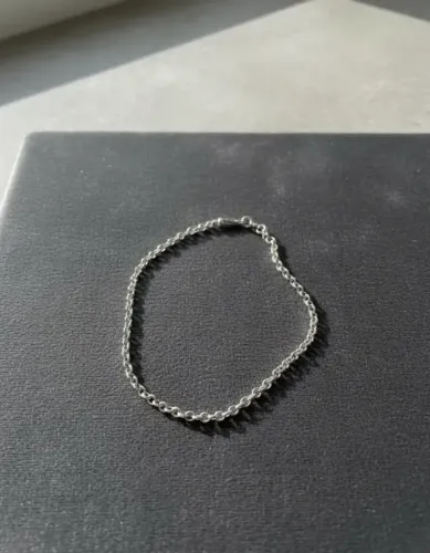 Pulseira em prata 925 legítima elos portuqueses