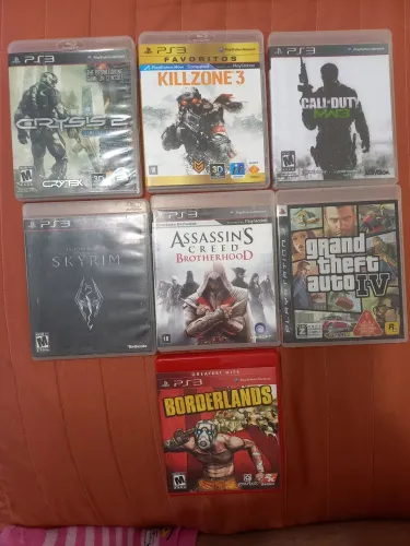 Lote de jogos Playstation 3