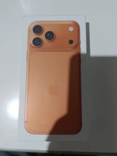 Caixa Vazia iPhone 17 Pro Max Cosmic Orange 256GB
