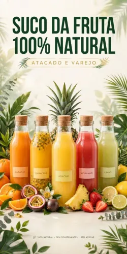 SUCO DA FRUTA ? NATURAL