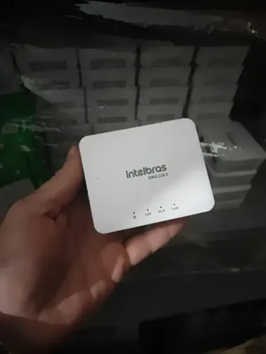 kit 10 unidades Intelbras Onu 110b Branca Usada Com Fonte