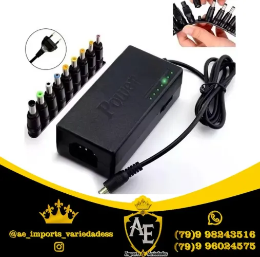 Carregador de notebook universal