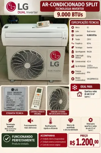 Ar cond Inverter LG