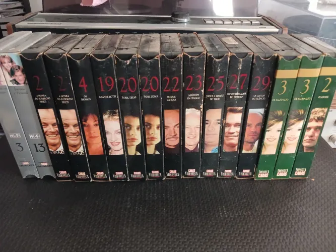Coleção vhs caras 