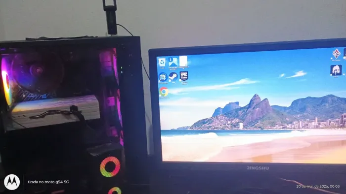 PC GAMER RX 580 8 GB DE RAM RYZEN 3 3200G POR 2400