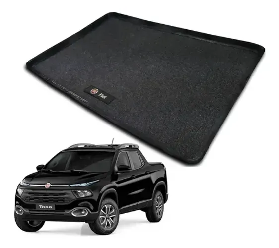 tapete  proteçao assoalho fiat strada 2020 cabine dupla 