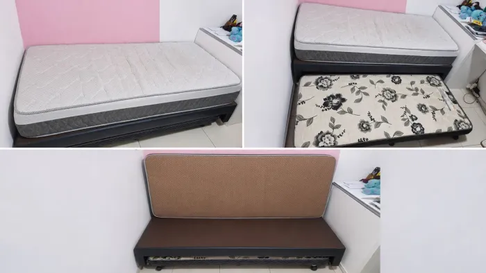 Bicama com colchão box