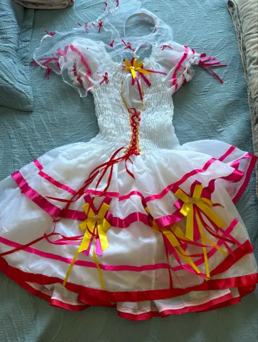 Vestido noiva festa junina