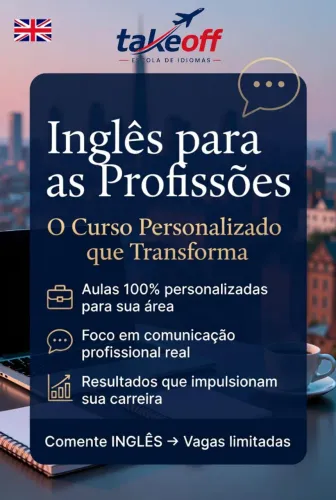 Curso de inglês personalizado para uso no trabalho