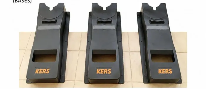 SUPORTE PARA POLITRIZ KERS COM GAVETA 