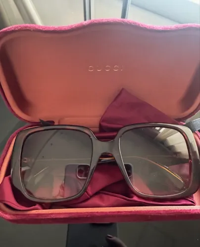 Óculos De Sol Gucci Feminino Gg0632s 002 Tartaruga Semi-novo