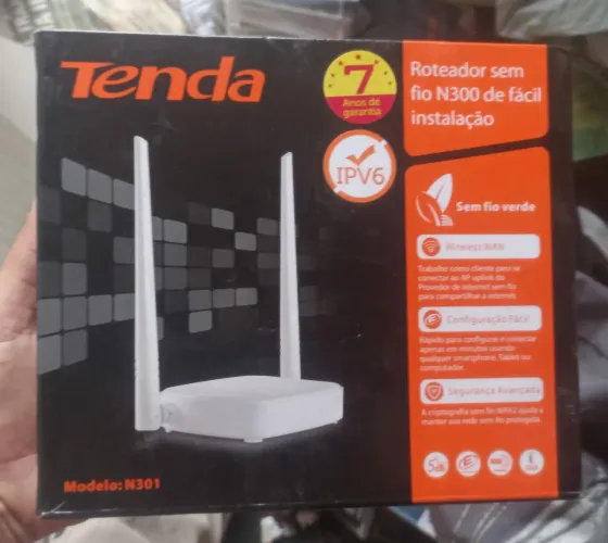 Roteador Repetidor Tenda 300mbps