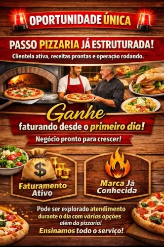 Oportunidade pizzaria 