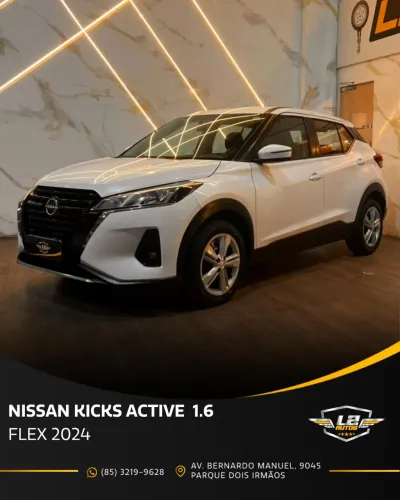 Nissan Kicks Active 1.6 16V Flex Aut. 2024