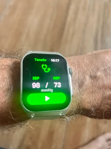 Smart Watch HAYLOU s8 linha seminovo pouco uso pego Apple Watch pago diferença 
