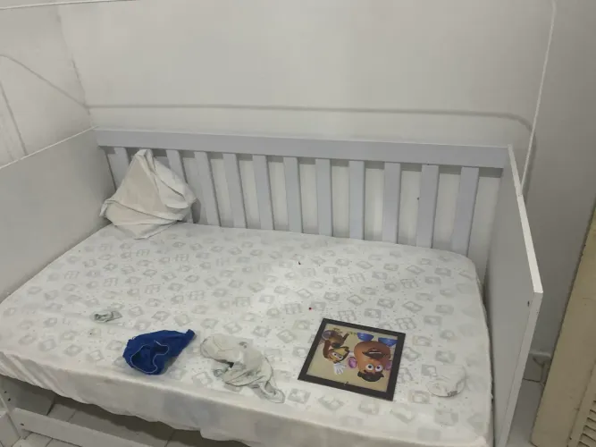Berço usado 4 vezes 