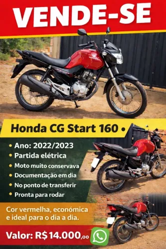 Vende-se Moto