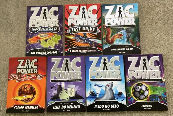 Coleção Zac Power