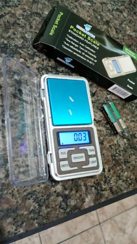 Balança Digital Alta Precisão 3 zeros NOVA