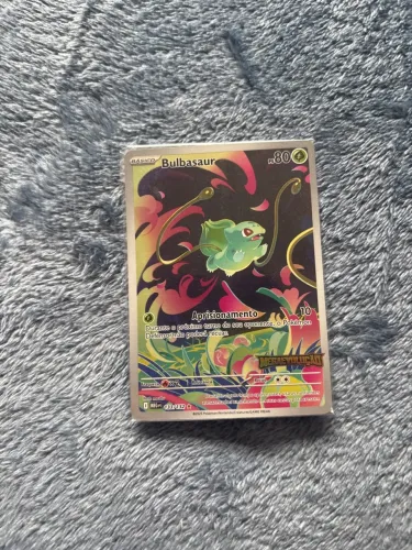 Carta bulbasaur mega evolução 