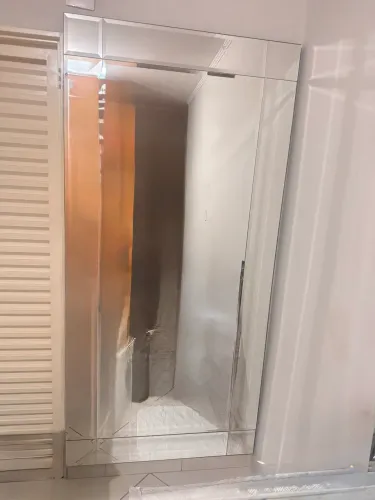 Espelho moldurado 2,00 altura X 1,00 largura