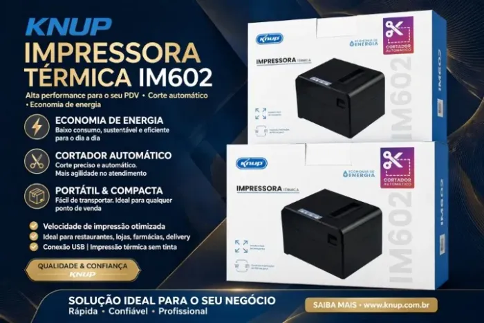 IMPRESSORA TÉRMICA/ CUPOM FISCAL 