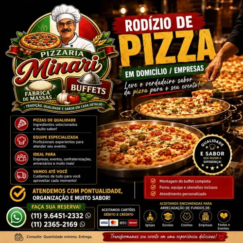 Rodízio De Pizza Em Domicílio