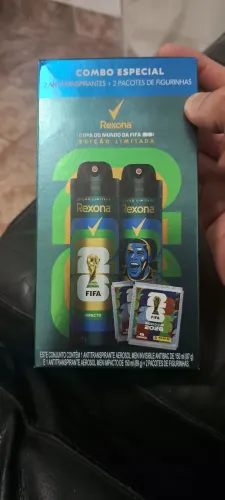Combo especial 2 antitraspirantes porém  sem a figurinhas