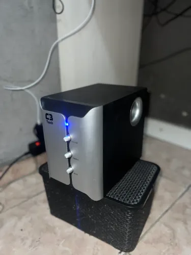Subwoofer / Módulo Amplificador C3Tech 2.1 (Apenas a Base - Sem Satélites)