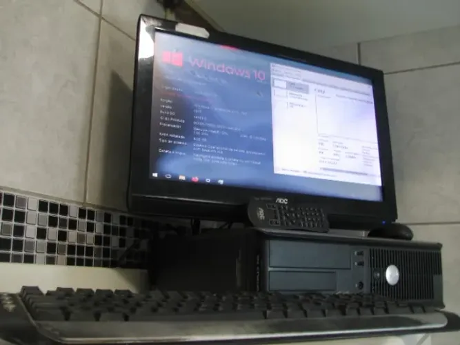 Computador Completo Dell + Monitor/TV
