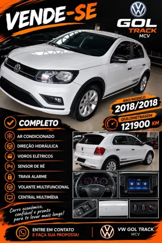 Volkswagen Gol Geração VII Track 1.0 12V Total Flex Mec. 4P 2018