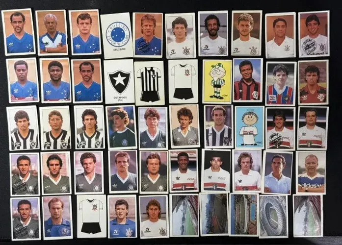 Figurinhas Campeonato Brasileiro 1989 20$ cada