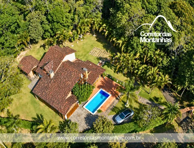 Domingos Martins  Casa 3 Suítes para Comprar em Domingos Martins/ES com Piscina, Gourmet e