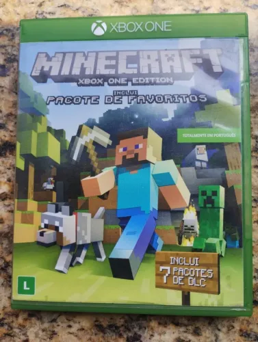 JOGO MINECRAFT EDITION PARA XBOX ONE MIDIA FISICA VALOR SÓ 59,99