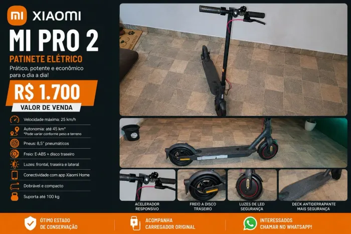 Xiaomi Mi Electric Scooter Pro 2