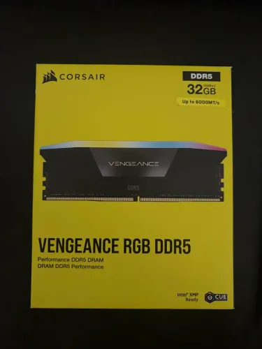MEMÓRIA RAM CORSAIR DDR5 32GB (2x16GB) 6000MHz CL36-44-44-96
