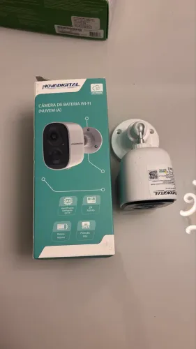 Câmera Wi-Fi e Bateria
