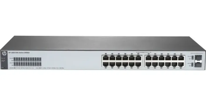 Switch Hewlett Packard Enterprise J9980A 24 Portas RJ-45 2 SFP