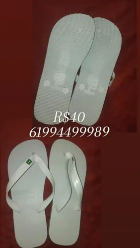Vende-se sandália havaianas novas