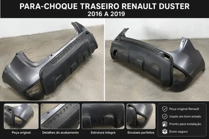 Para-choque Traseiro Duster ORIGINAL
