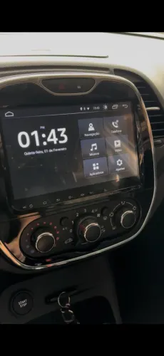 Multimídia 9 Navpro Android Renault Captur (para conserto)