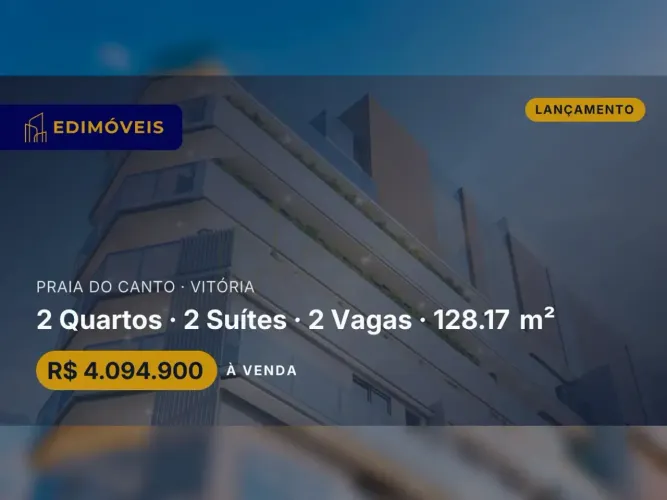 Cobertura Duplex Exclusiva em Praia do Canto - Agende sua Visita!