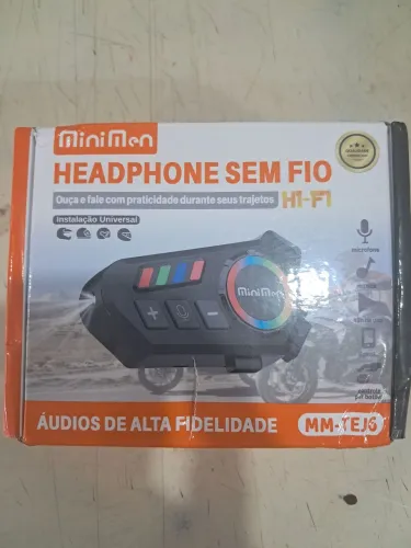 Intercomunicador para capacete de moto
