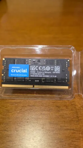 Memoria notebook 16GB DDR5 SODIMM 5600mhz