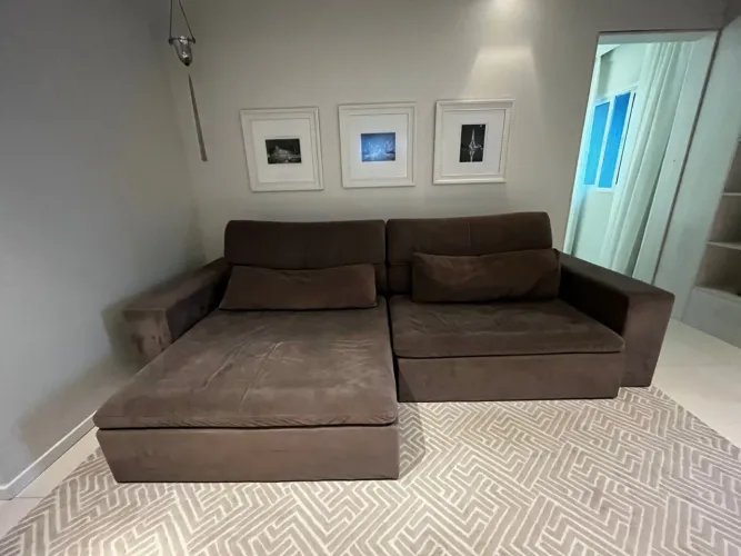 Sofá usado em boas condições