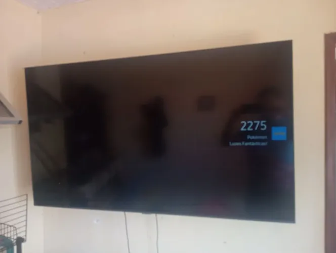 Tv samsung com defeito